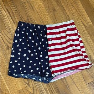 Patriotic Star and Stripe Shorts